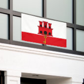 Banderoles Drapeau de Gibraltar (Bâtiment extérieur)
