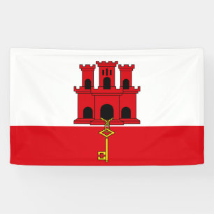 Banderoles Drapeau de Gibraltar