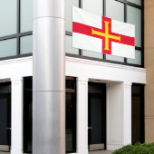 Banderoles Drapeau de Guernsey (Bâtiment extérieur)