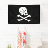 Banderoles Drapeau de Henry Every Drapeau de Pirate (En situation)