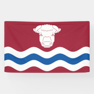 Banderoles Drapeau de Herefordshire (comté du Royaume-Uni)