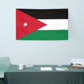 Banderoles Drapeau de Jordanie (Salon professionnel)