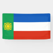 Banderoles Drapeau de Khakassie (Horizontal)
