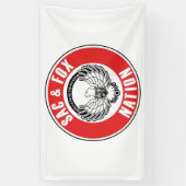 Banderoles drapeau de l' amérique de l' usa symbole ethnique  (Vertical)