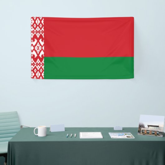 Banderoles drapeau de la Biélorussie (Salon professionnel)