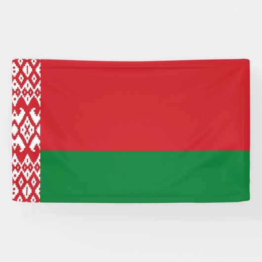Banderoles drapeau de la Biélorussie (Horizontal)