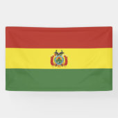 Banderoles Drapeau de la Bolivie (Horizontal)