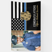 Banderoles Drapeau de la fête de graduation de l'Académie de (Vertical)