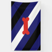 Banderoles Drapeau de la fierté de jeu de chiot (Vertical)