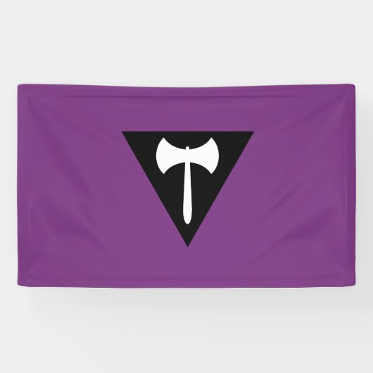 Banderoles Drapeau de la fierté lesbienne (Horizontal)