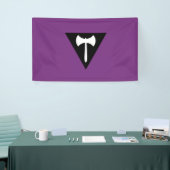 Banderoles Drapeau de la fierté lesbienne (Salon professionnel)