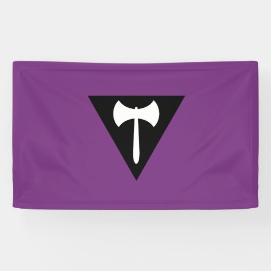Banderoles Drapeau de la fierté lesbienne (Horizontal)