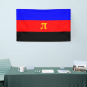 Banderoles Drapeau de la Fierté polyamérale (Salon professionnel)