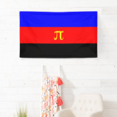 Banderoles Drapeau de la Fierté polyamérale (En situation)