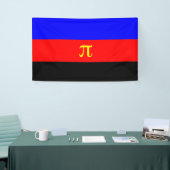 Banderoles Drapeau de la Fierté polyamérale (Salon professionnel)