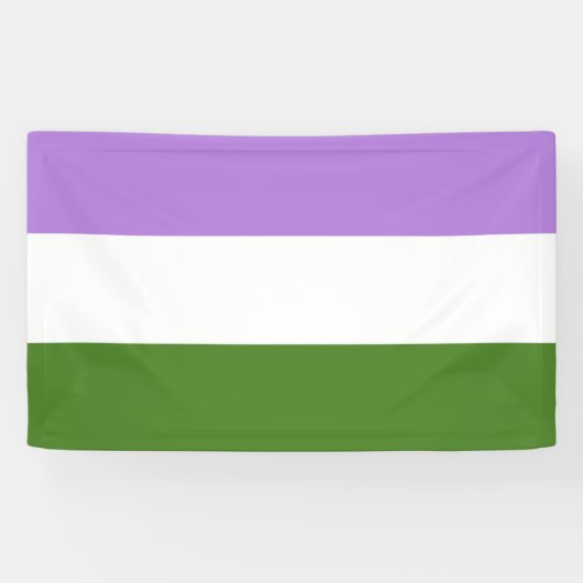 Banderoles Drapeau de la fierté queer (Horizontal)