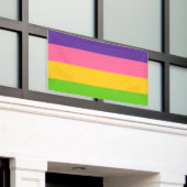 Banderoles Drapeau de la fierté sapphique (Bâtiment extérieur)