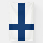 Banderoles Drapeau de la Finlande (Verticale)