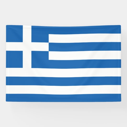 Banderoles Drapeau de la Grèce (Horizontal)