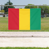 Banderoles Drapeau de la Guinée (Insitu)