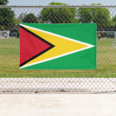 Banderoles Drapeau de la Guyane (En situation)