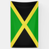 Banderoles Drapeau de la Jamaïque (Vertical)