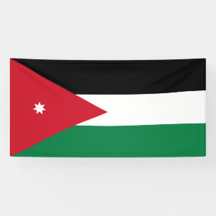Banderoles Drapeau de la Jordanie