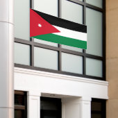 Banderoles Drapeau de la Jordanie (Bâtiment extérieur)
