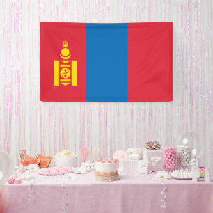 Banderoles Drapeau de la Mongolie