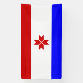 Banderoles Drapeau de la Mordovie (Verticale)