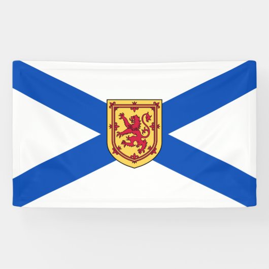 Banderoles Drapeau de la Nouvelle-Écosse (Province canadienne (Horizontal)