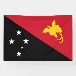 Banderoles Drapeau de la Papouasie-Nouvelle-Guinée