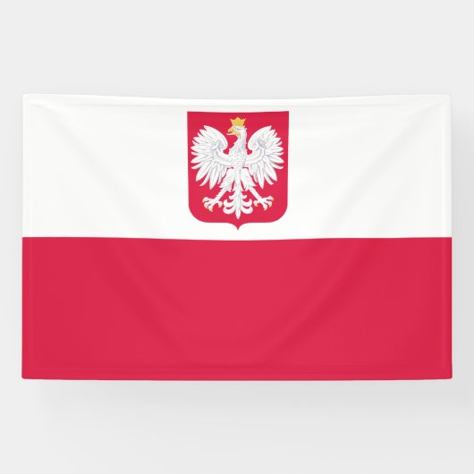 Banderoles Drapeau de la Pologne (Horizontal)