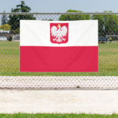 Banderoles Drapeau de la Pologne (Insitu)