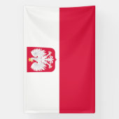 Banderoles Drapeau de la Pologne (Verticale)