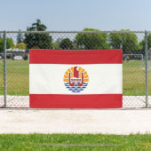 Banderoles Drapeau de la Polynésie française (Insitu)