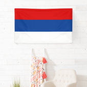 Banderoles Drapeau de la Republika Srpska (En situation)
