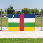 Banderoles Drapeau de la République centrafricaine (Insitu)
