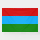 Banderoles Drapeau de la République de Karelia (Horizontal)