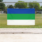Banderoles Drapeau de la République de Komi (En situation)
