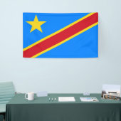 Banderoles Drapeau de la République Démocratique du Congo Ban (Salon professionnel)