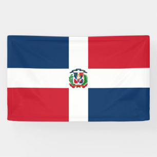 Banderoles Drapeau de la République dominicaine