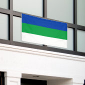 Banderoles Drapeau de la République Komi (Bâtiment extérieur)
