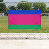 Banderoles Drapeau de la République populaire du Kuban (En situation)