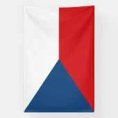 Banderoles Drapeau de la République tchèque (Verticale)