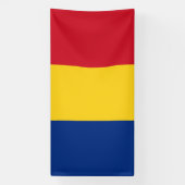 Banderoles Drapeau de la Roumanie (Verticale)