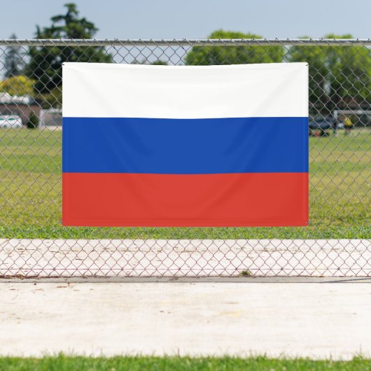 Banderoles Drapeau de la Russie (Insitu)