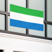 Banderoles Drapeau de la Sierra Leone (Bâtiment extérieur)