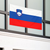 Banderoles Drapeau de la Slovénie (Bâtiment extérieur)