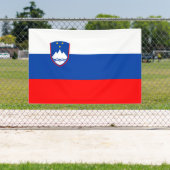 Banderoles Drapeau de la Slovénie (Insitu)